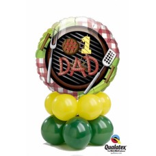 Bouquet 390 #1 Dad Grill Qualatex #41821 43567-8